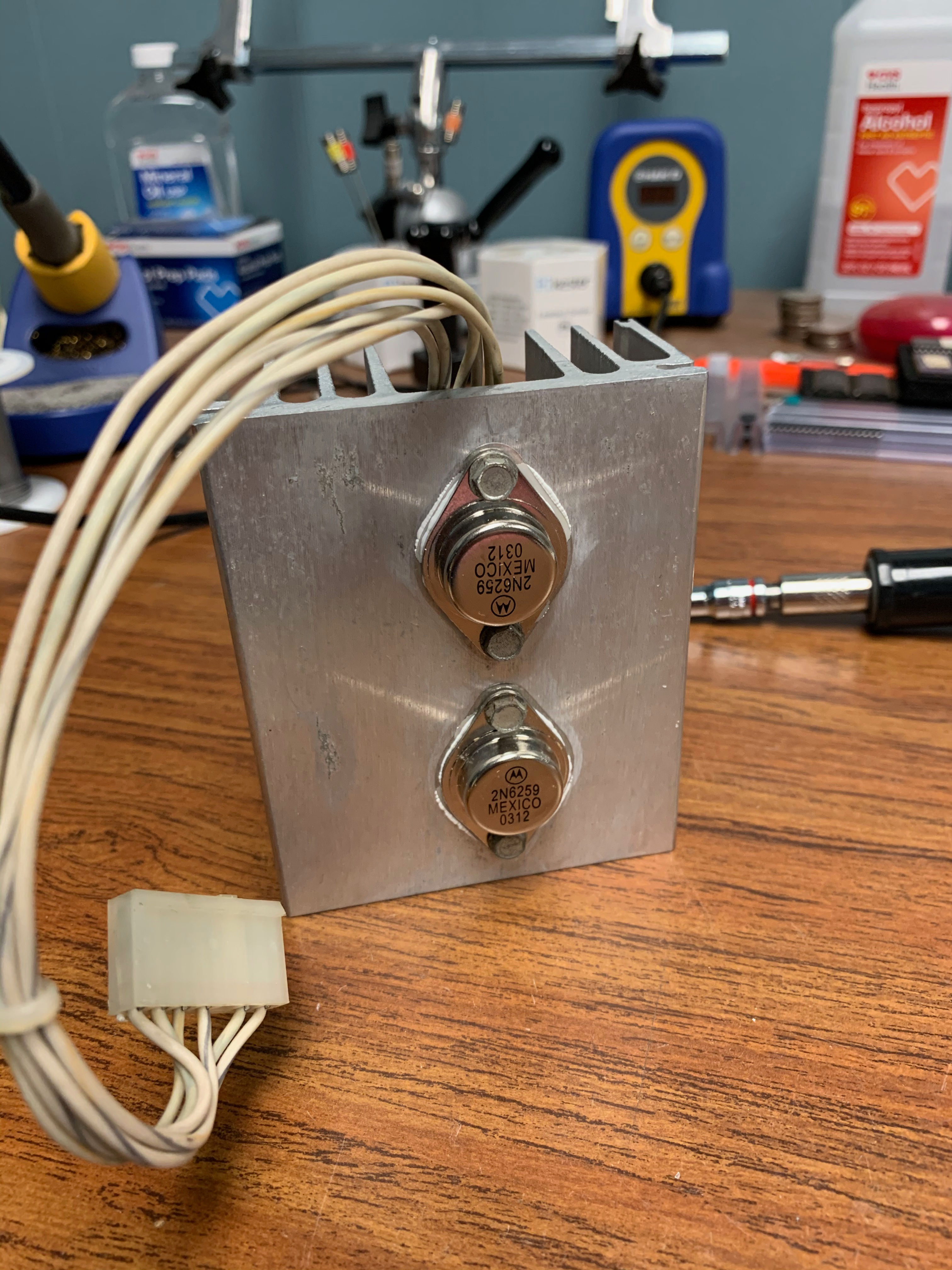 Electrohome G08 Transistor Heat Sink - As-Is