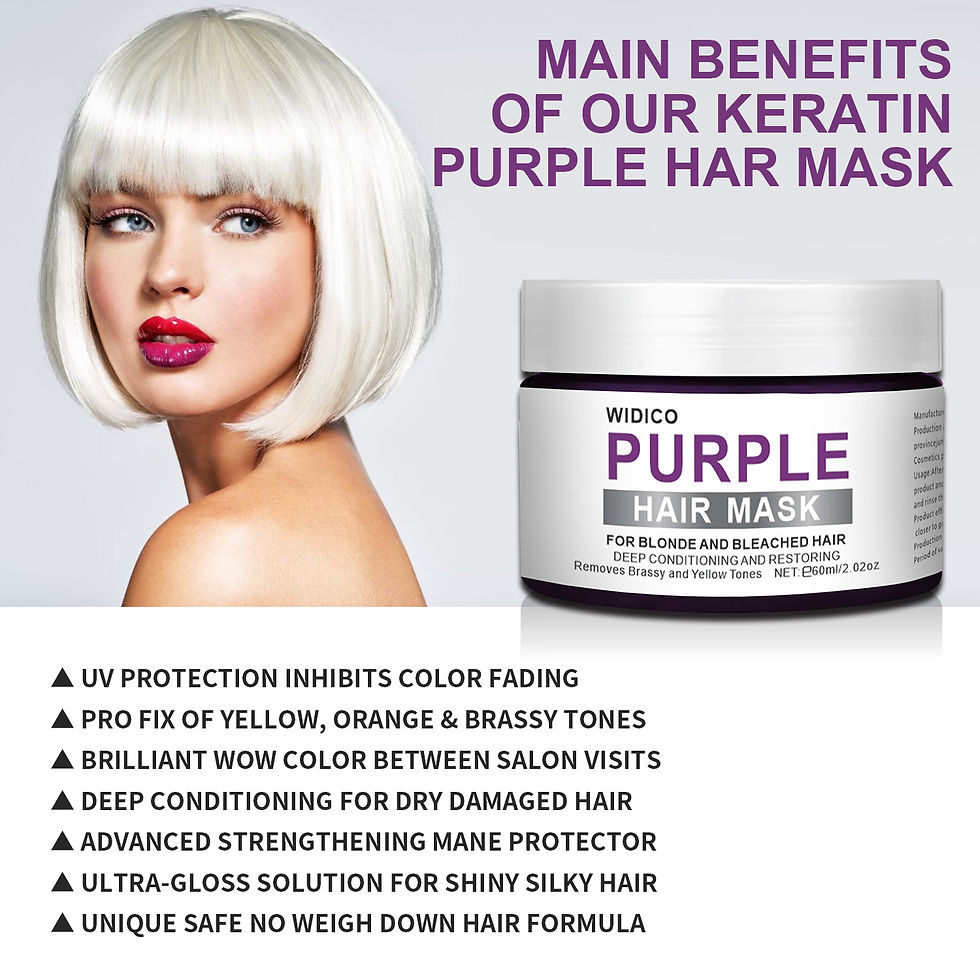 Thumbnail: Purple Shampoo for Yellow Tone Removal and Hair Care