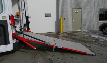Ford High-Capacity Swivel Loading Ramps | National Fleet Products