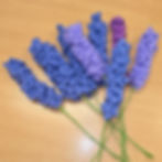 Cakes and crochet - make your own lavender plant