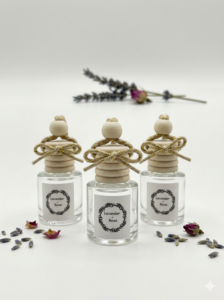 Thumbnail: Lavender & Rose Car Diffuser