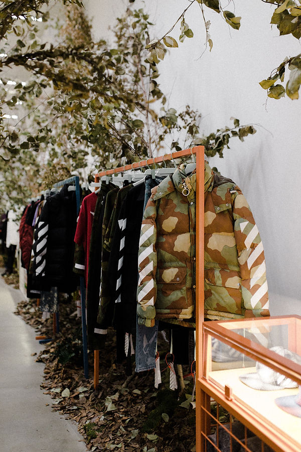 Clothes on Hanger