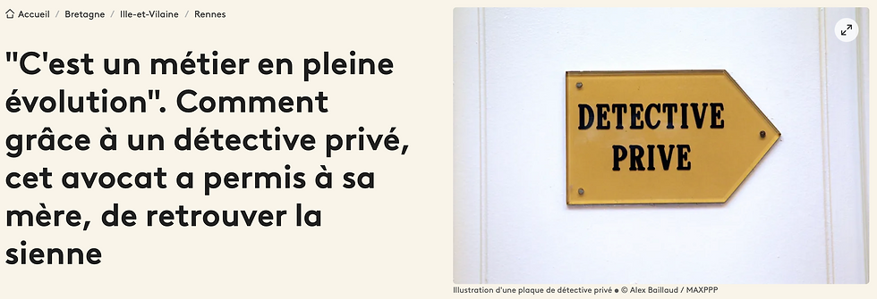détective privé Rennes