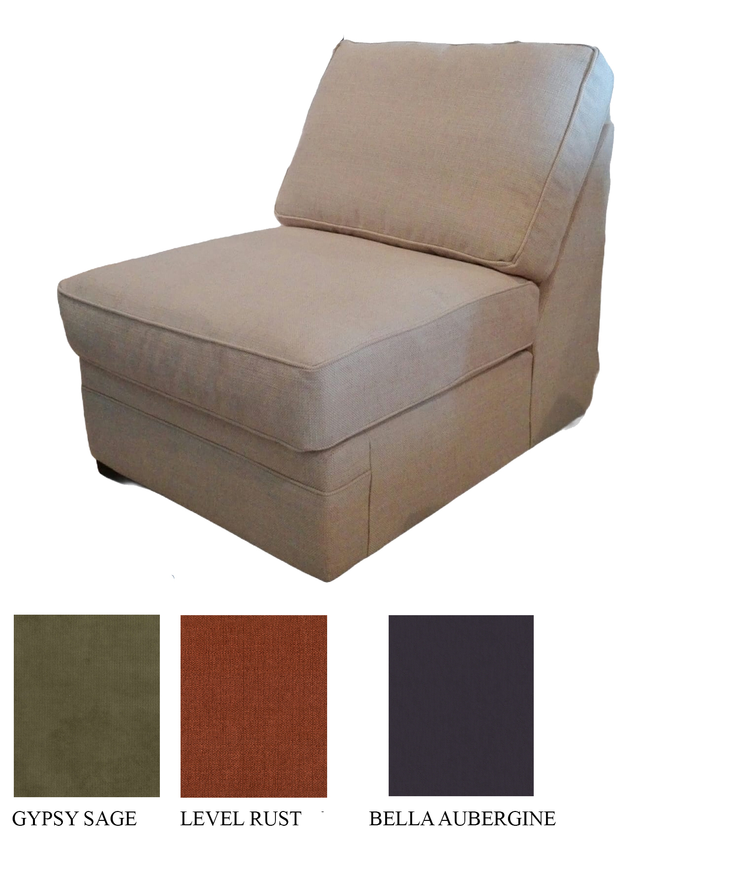Armless Chair P104 level