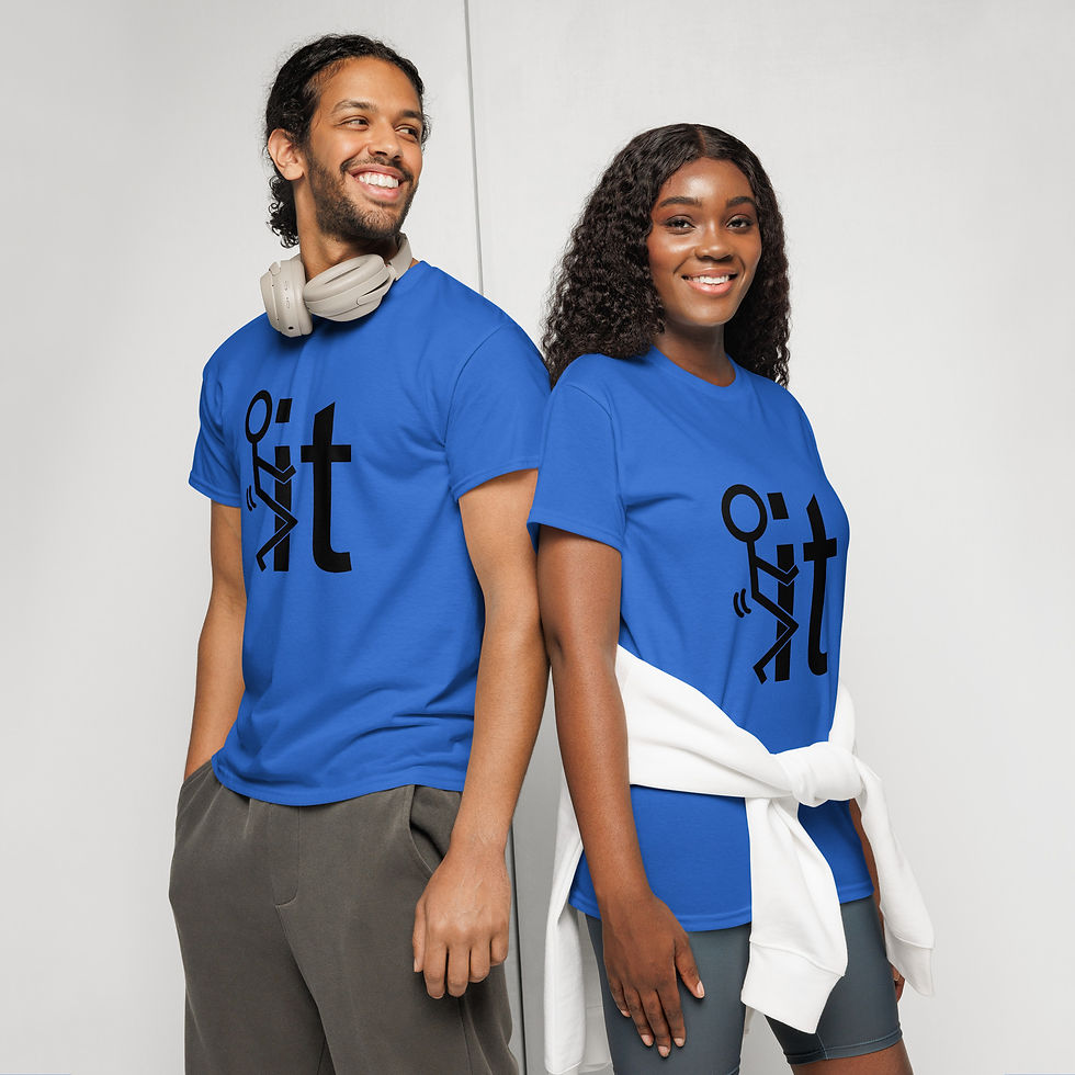 Thumbnail: F It Stick Figure T-Shirt | Funny Adult Humor Graphic Tee