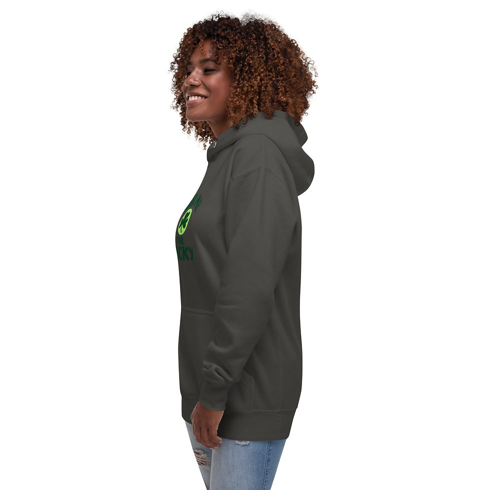 Thumbnail: Rub Me For Lucky Hoodie | Funny Shamrock St. Patrick’s Day Graphic Sweatshirt