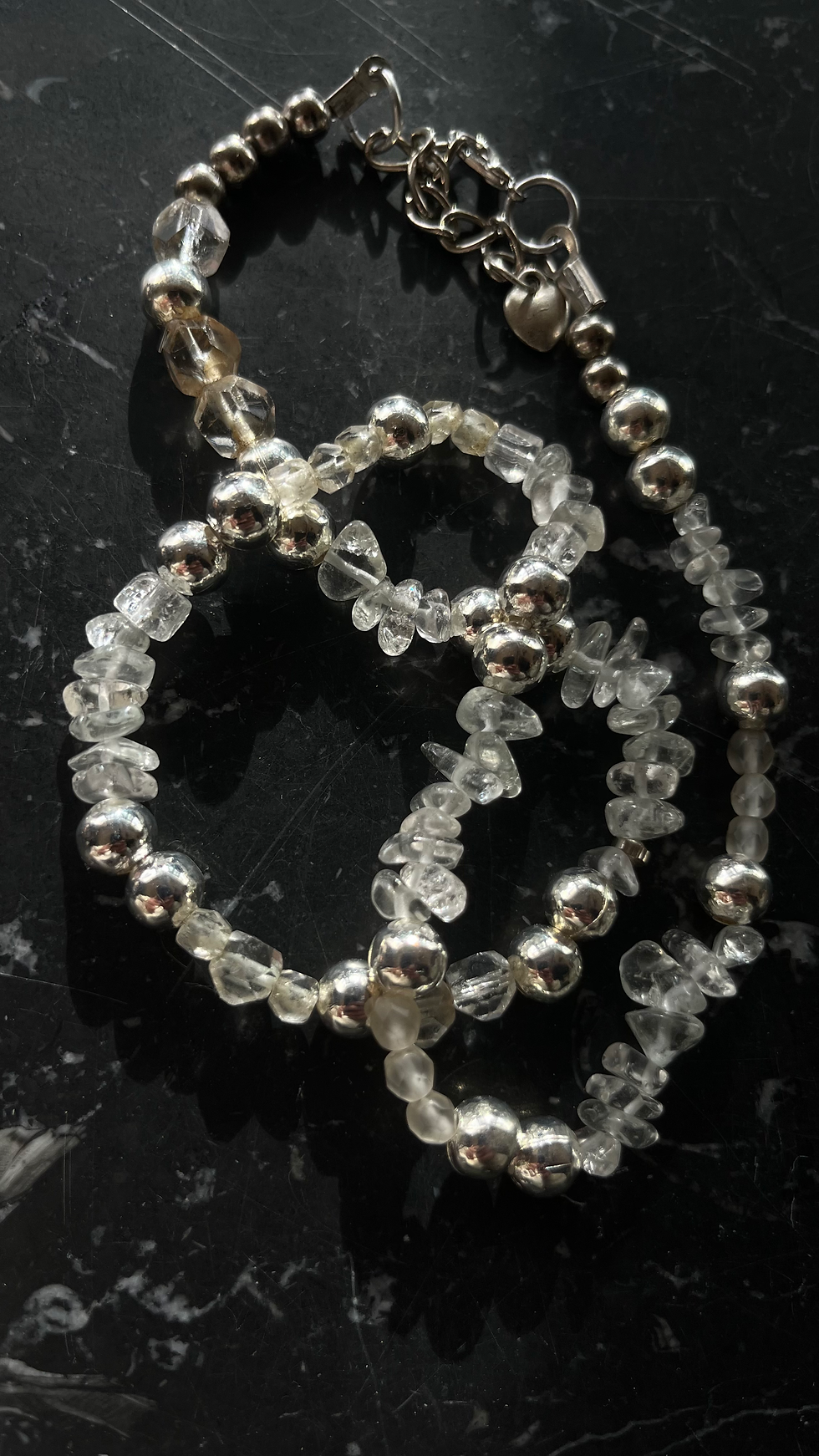 Thumbnail: Cristal & Metal Necklace 