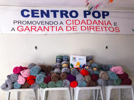 Solidariedade: Arapiraca recebe 90 cobertores que serão doados para cidades com vítimas das chuvas