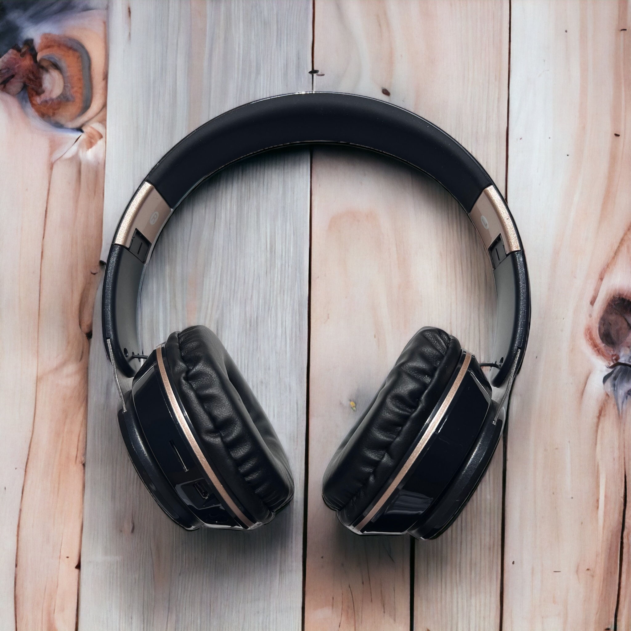 Auriculares Bluetooth + Cable - Negro