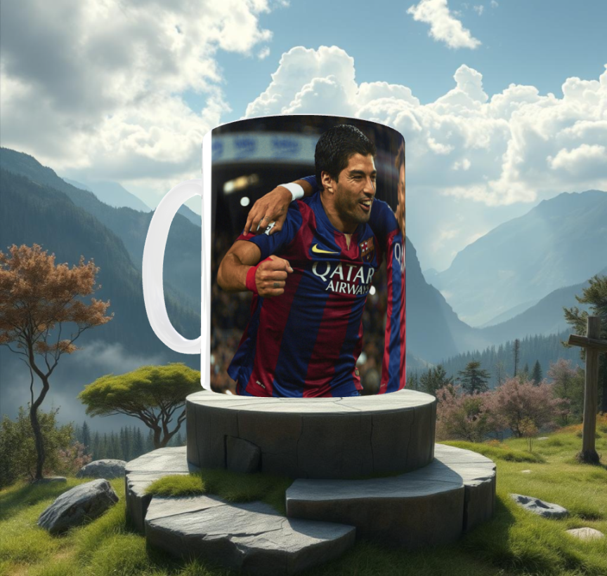 Miniatura: Taza Messi - Suarez - Neymar - 11 oz