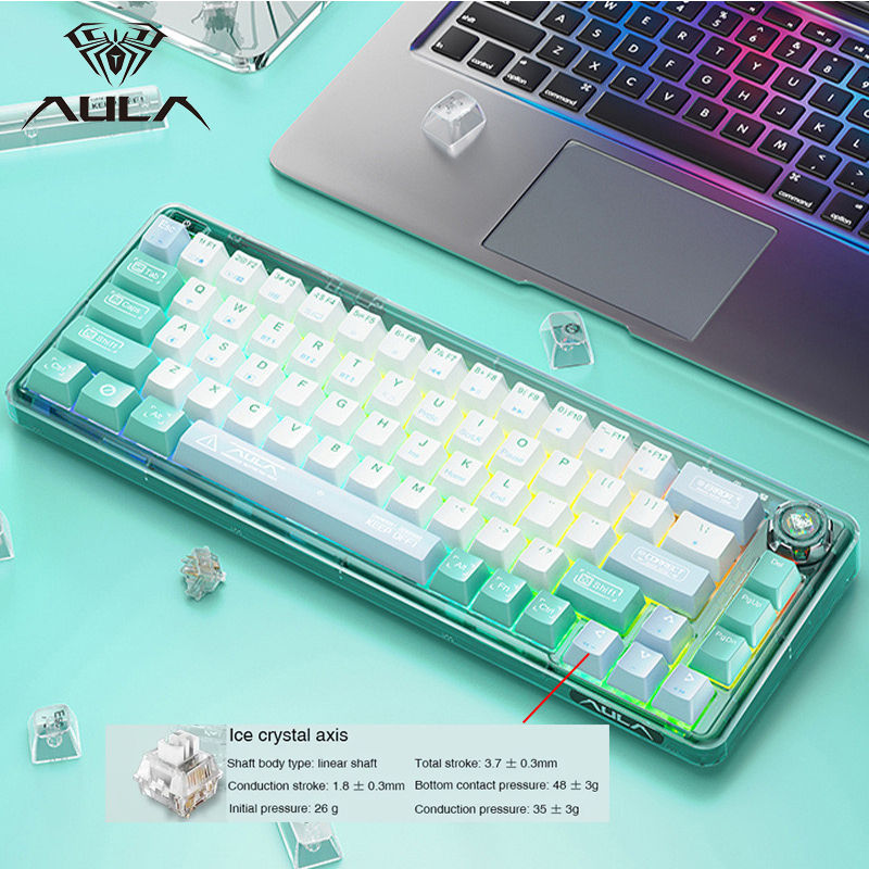 Miniatura: Teclado mecánico Aula F68 