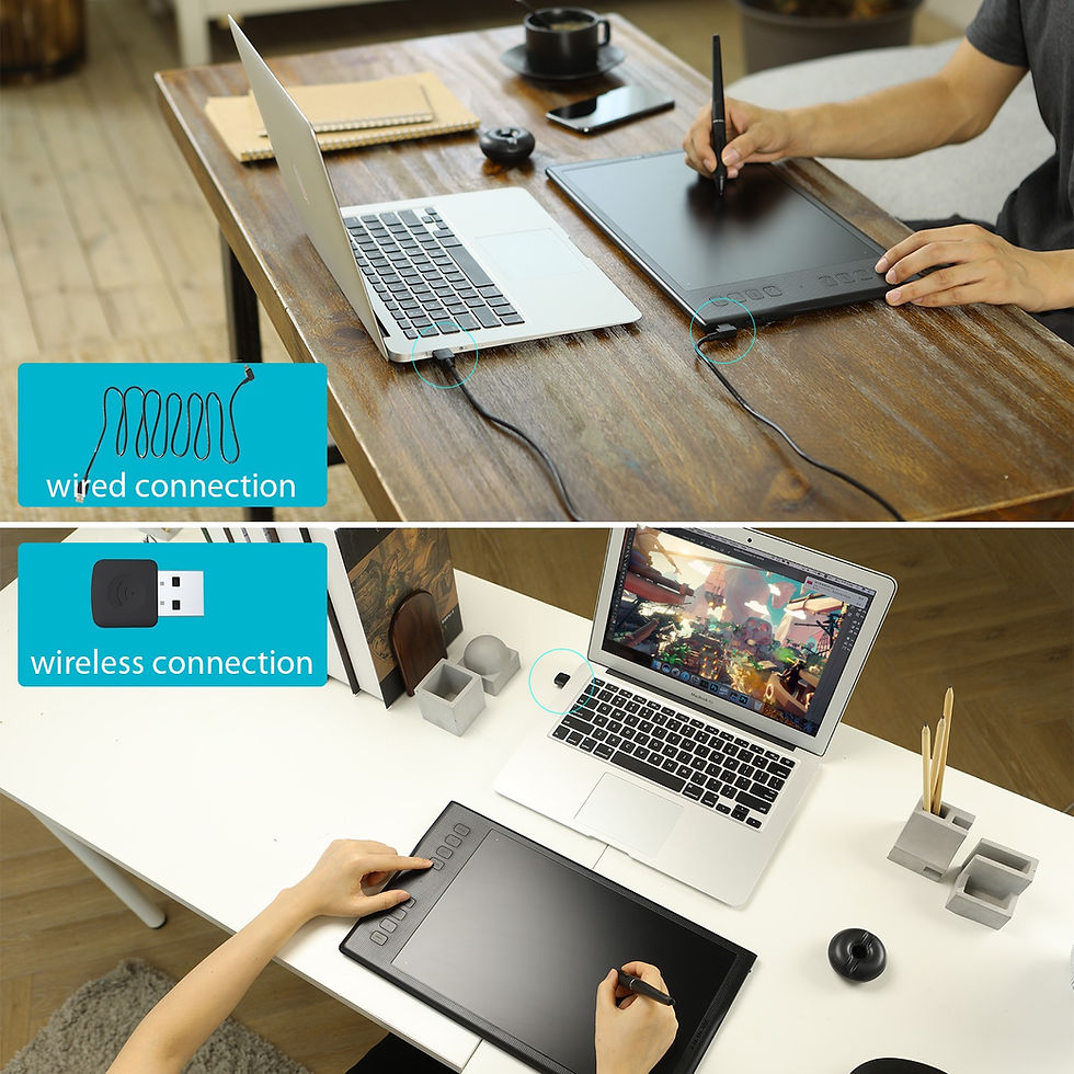縮圖：Huion Inspiroy Q11K V2 Wireless Graphic Drawing Tablet