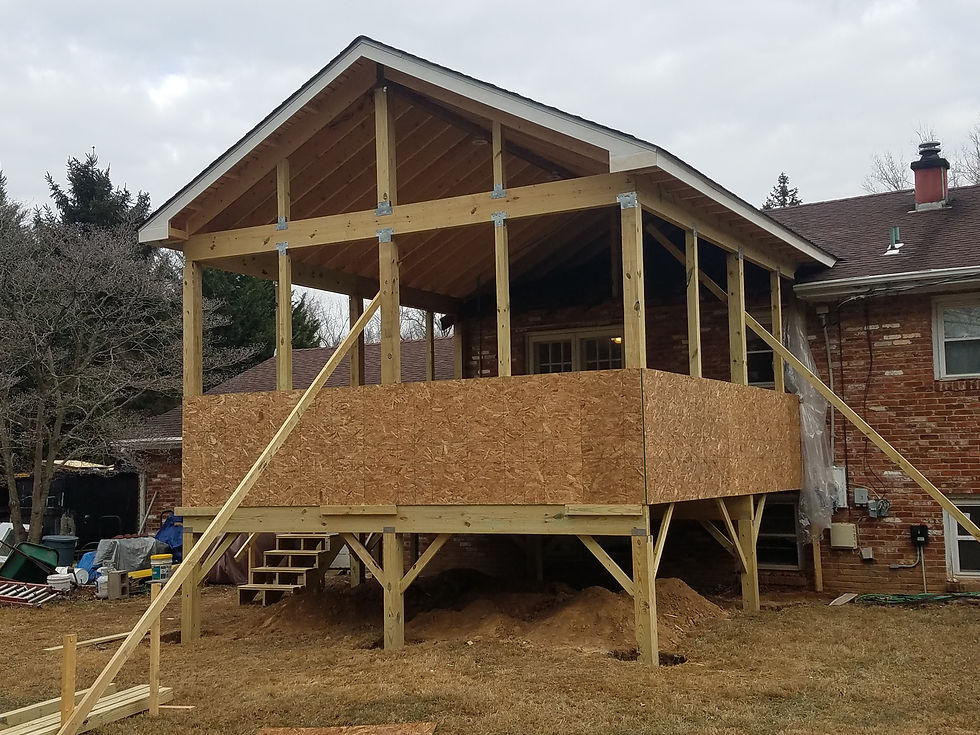 Framing Almost Done