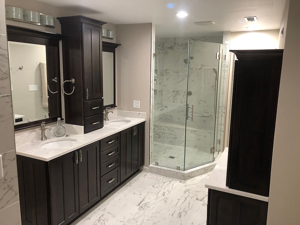 Pam & Reed's Master Bathroom
