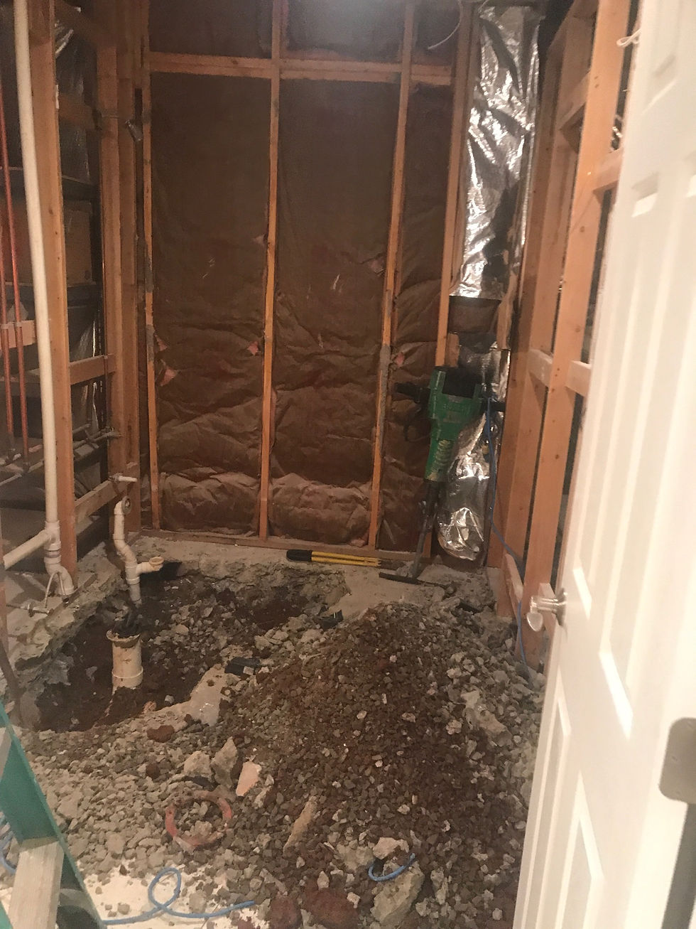 Demolition in Progress