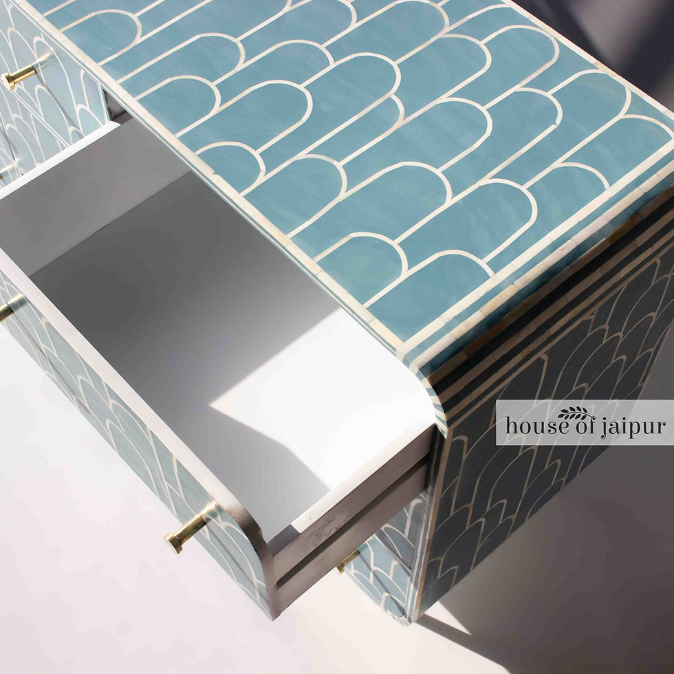 Thumbnail: Eli Bone Inlay Dresser Peach