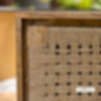 Thumbnail: Jaipur Handwoven Jute Sideboard Cabinet, jute cabinet by house of jaipur, jute sideboard