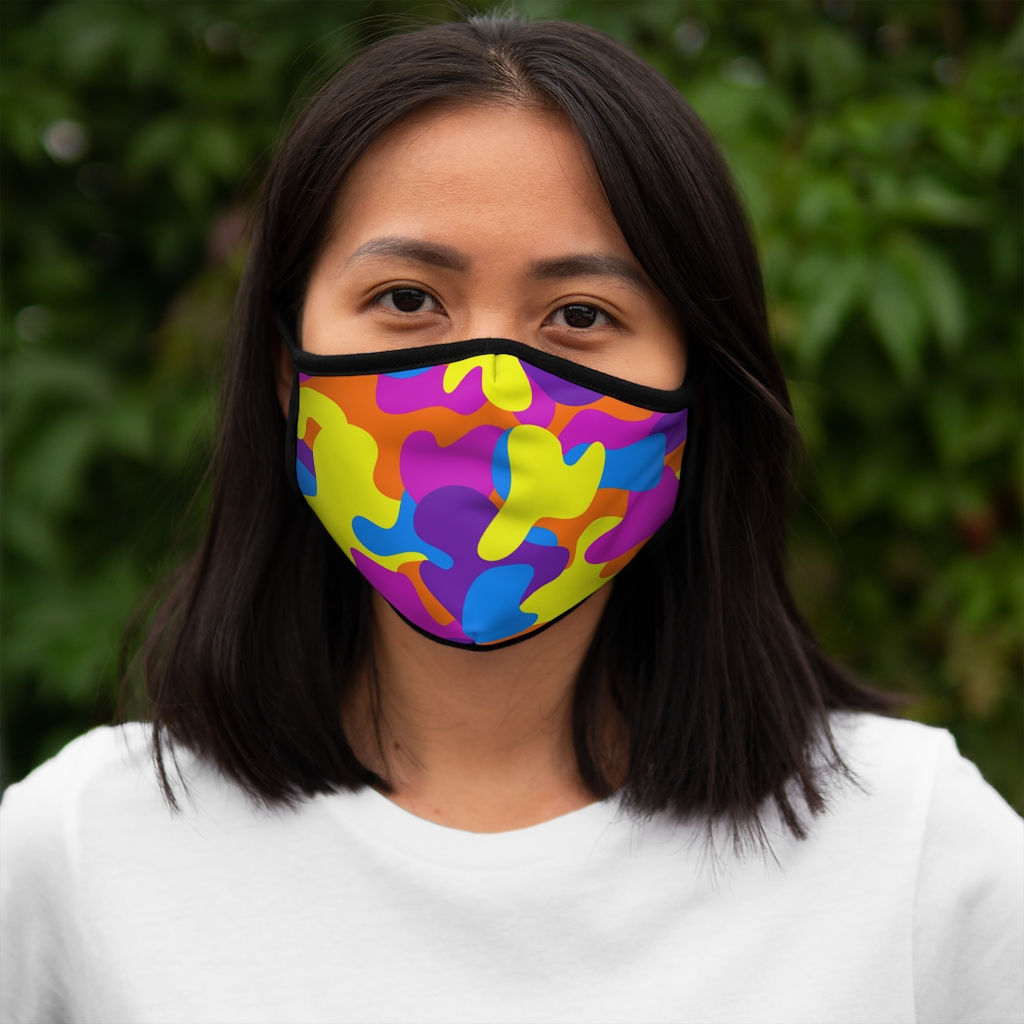 Wild Carni Fitted Polyester Face Mask