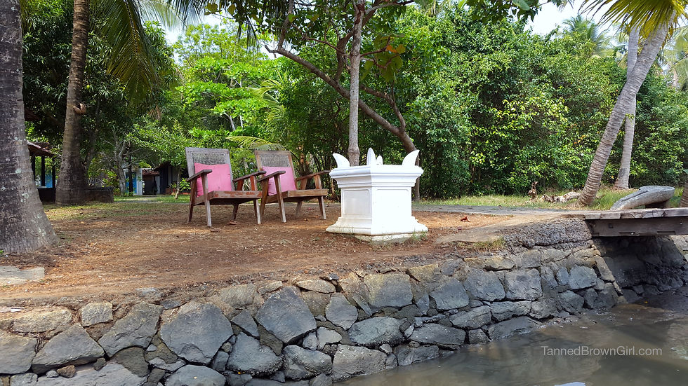 Reception area at Kayal