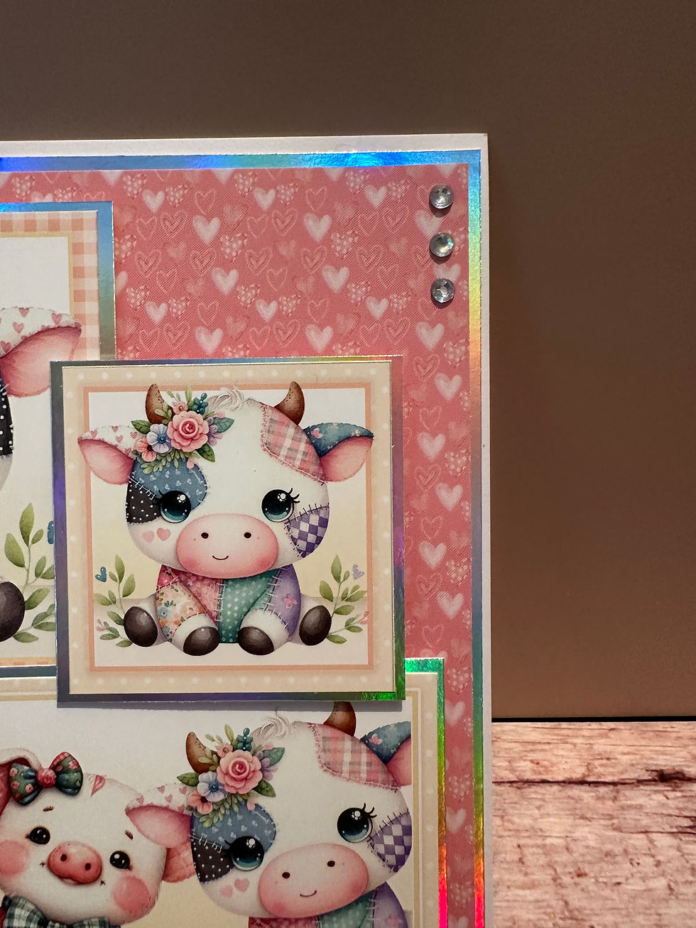 Thumbnail: Sweet Patchwork Calf