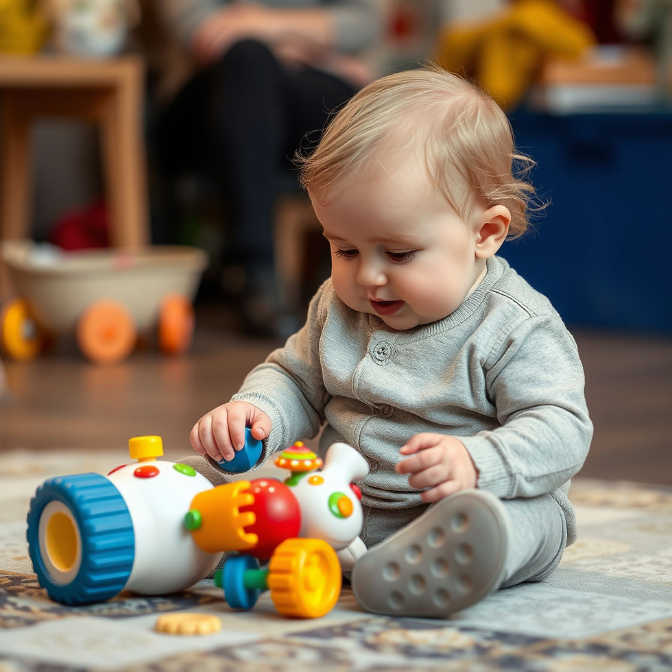 Baby playing with colorfull toy in the Netherlands .jpg