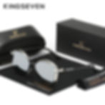 Miniatura: KINGSEVEN Trend Luxury Cat Eye Women's Glasses Polarized Sunglasses UV400 Lens 
