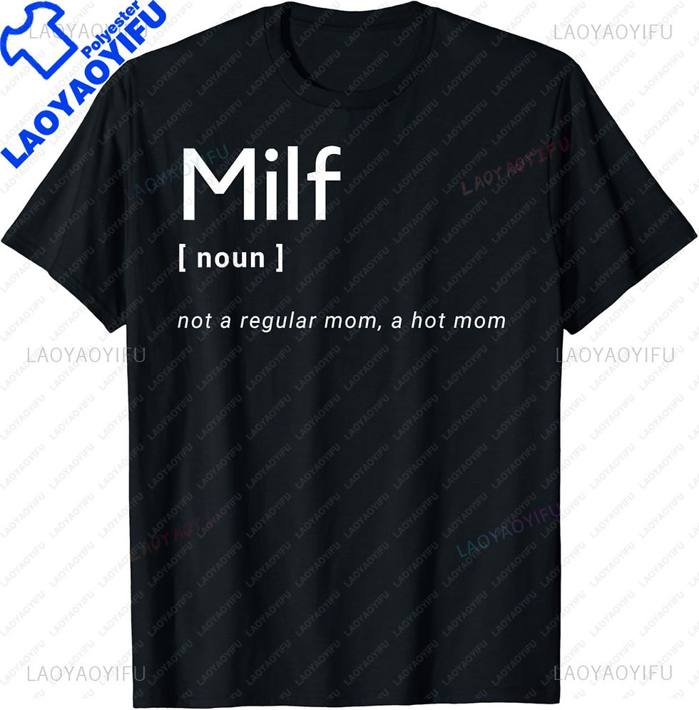 Miniatura: MILF Hunter | Funny Adult Humor Joke for Men Who Love Milfs T-Shirt Men Clothing