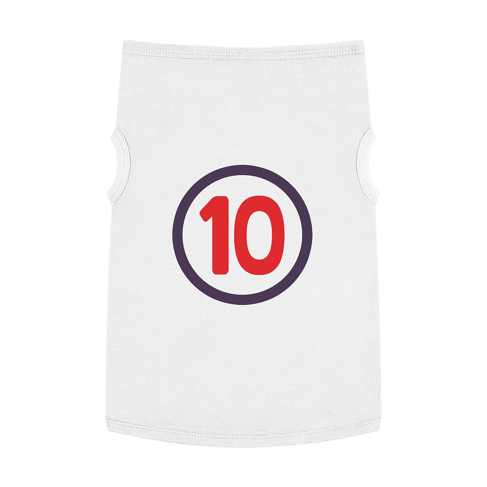 Miniatura: DIECI a quattro zampe! Vestito per cani