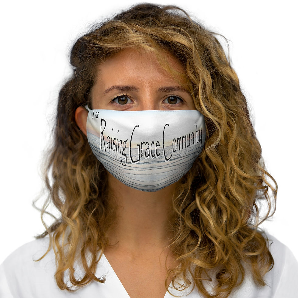 Thumbnail: The Raising Grace Community Snug-Fit Polyester Face Mask