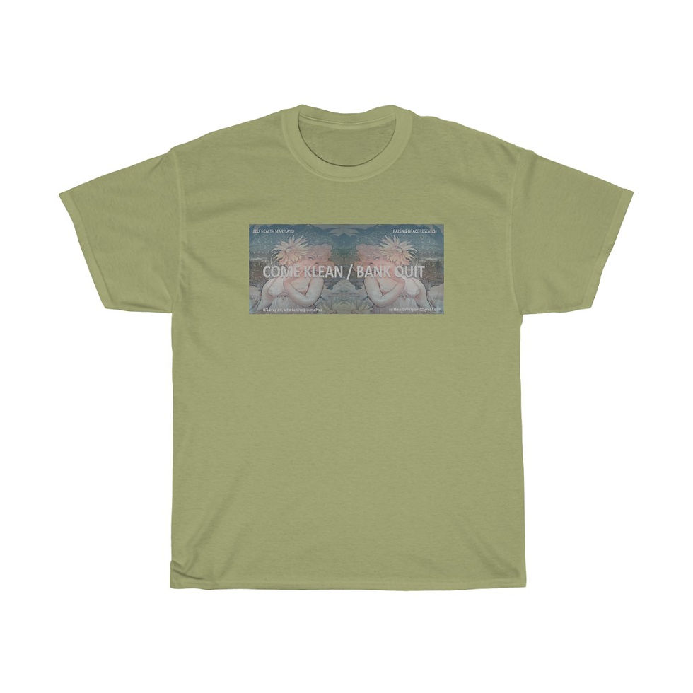 Thumbnail: Come Clean / Bank Quit Unisex Heavy Cotton Tee