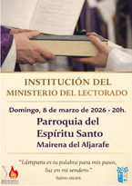 Institución del lectorado, 8 de marzo