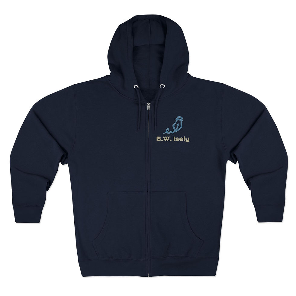 Thumbnail: Logo Zip up.  Adventure Ready Unisex Zip Hoodie, Cozy Sweatshirt, Perfect Gift