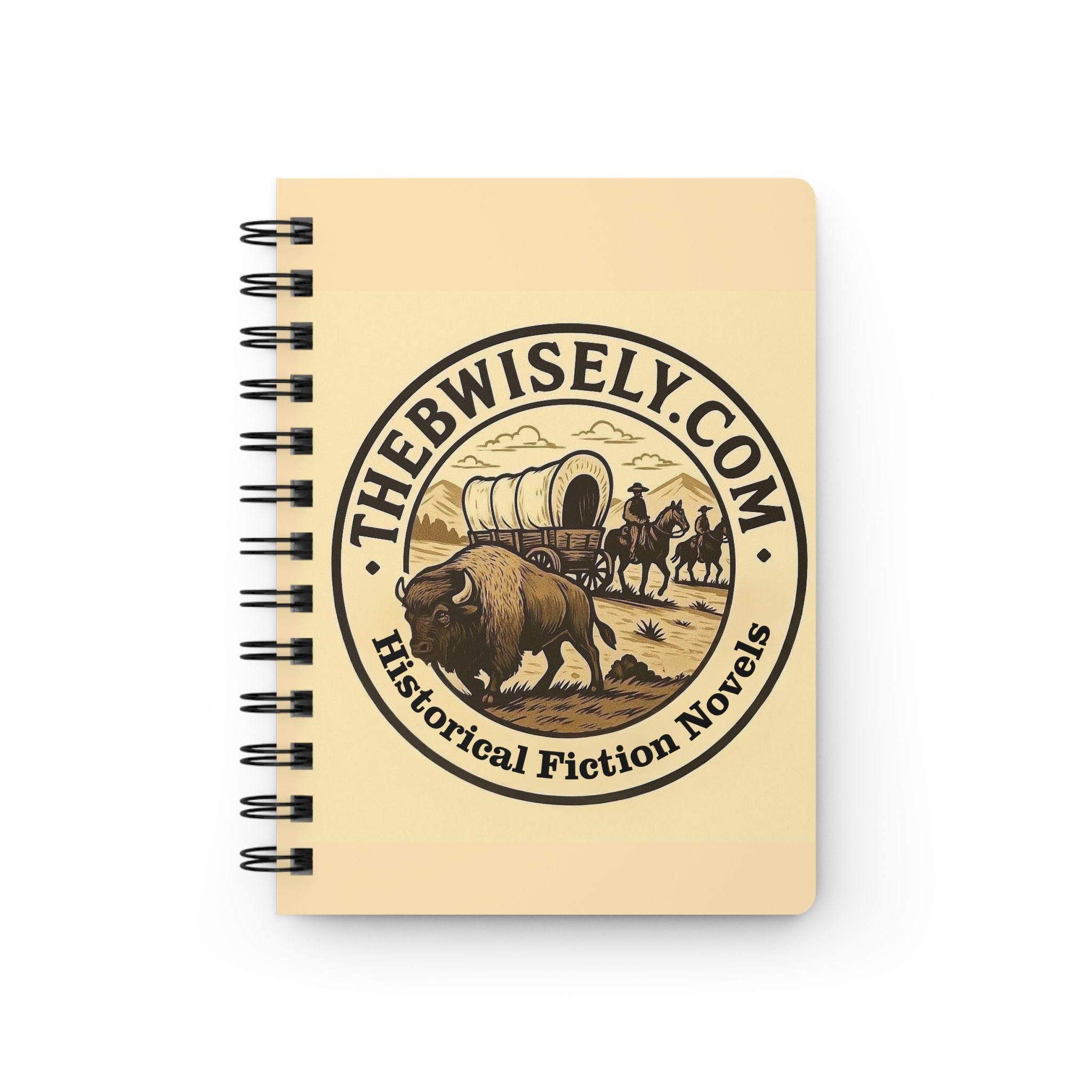 Western- Spiral Bound Journal for Historical Fiction Lovers, Journal for Writers