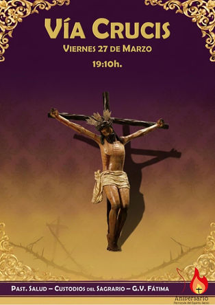 Rezo del Vía Crucis, 27 de marzo