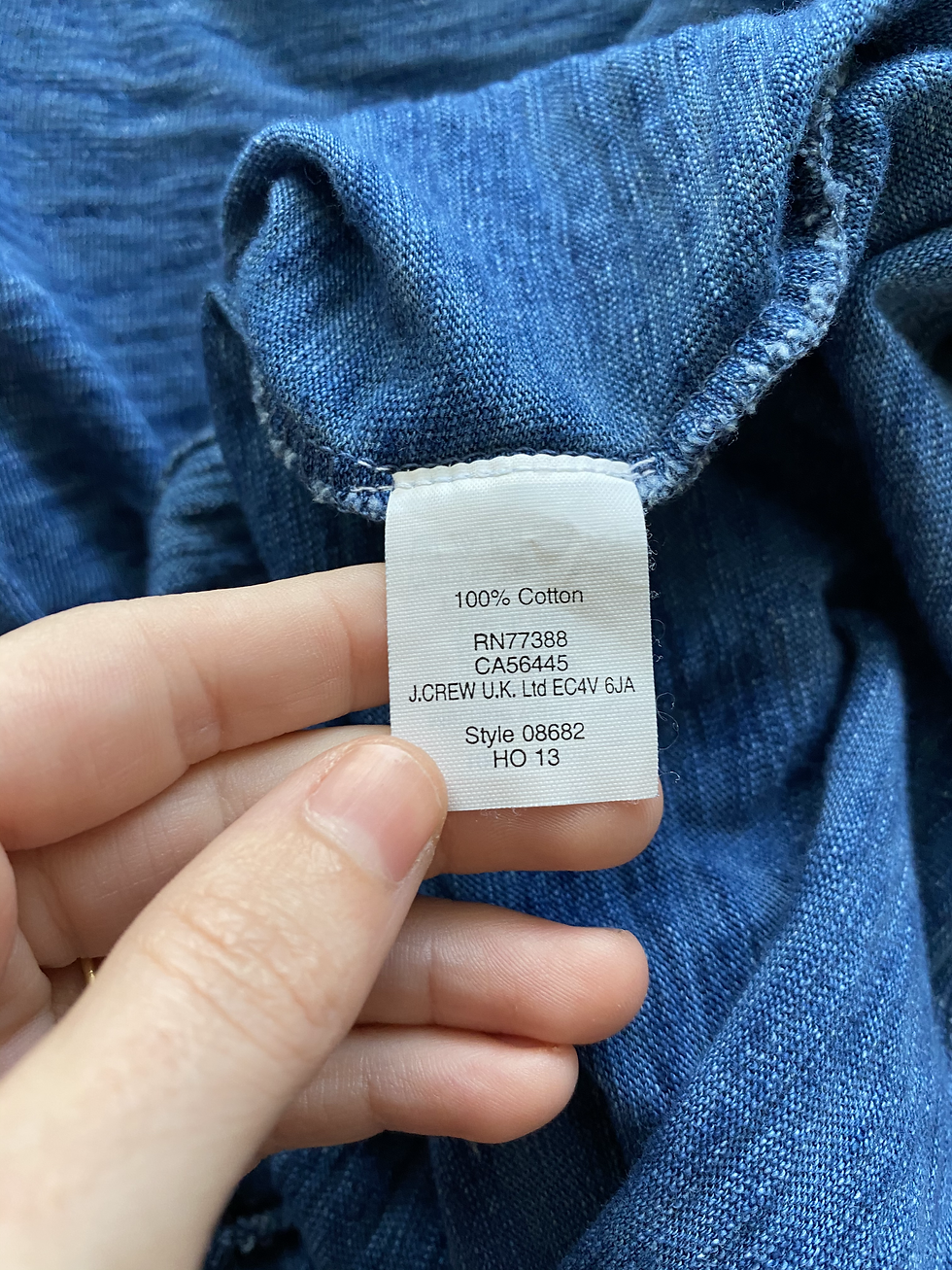 Thumbnail: JCrew Heather Blue Long Sleeve