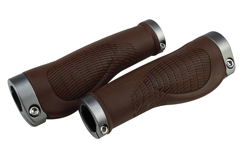 Brown Ergonomic Grips 1SPD 3G Bikes