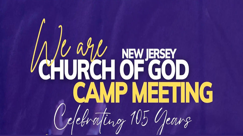 NJCOG Camp Meeting
