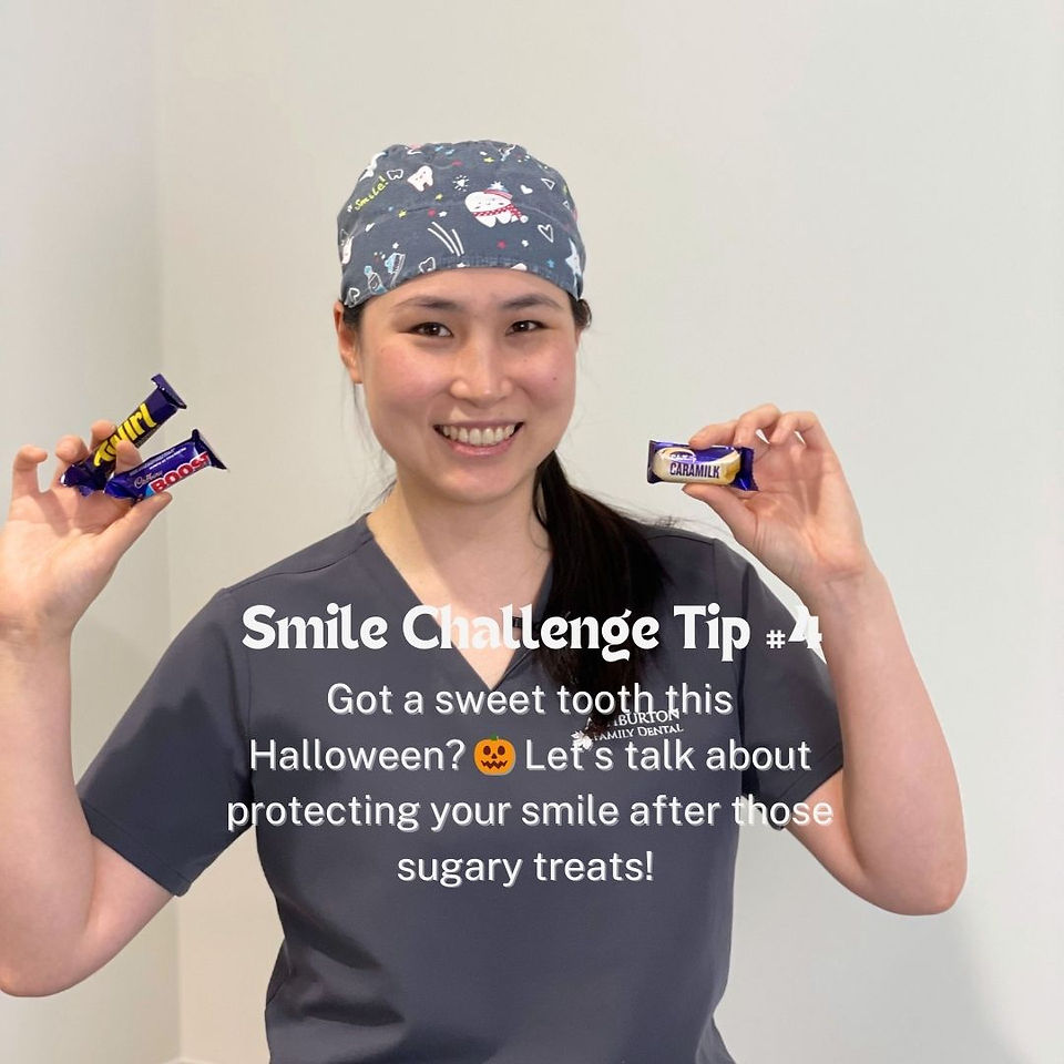 Ashburton Family Dental Smile Challenge Got a Sweet Tooth