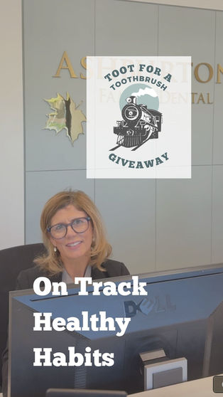 Ashburton Family Dental Community Toot for a Toothbrush Steam Train Sunday On Track Healthy Habits Dental Tip