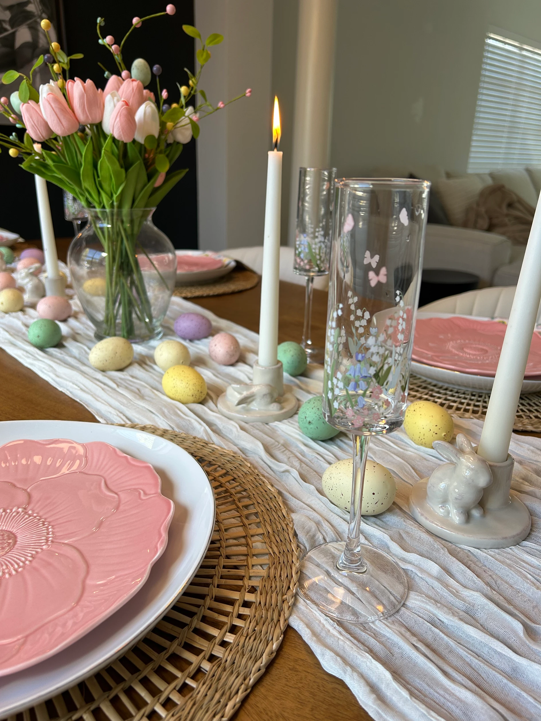 Easter table scape