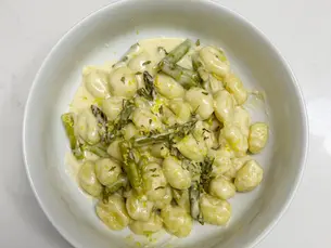 Homemade Gnocchi with Lemon Wine Sauce