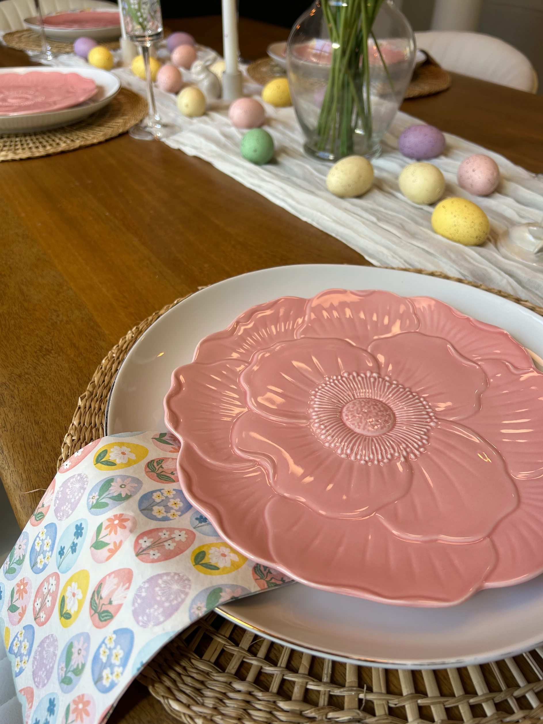 Easter table scape