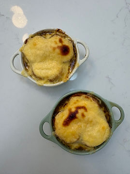 French onion soup bowls