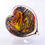 Thumbnail: Dichroic Calico Cutie Glass Heart