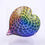 Thumbnail: Star Studded Prism Glass Heart