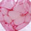 Thumbnail: Glow In The Dark Pink Clouds Glass Heart
