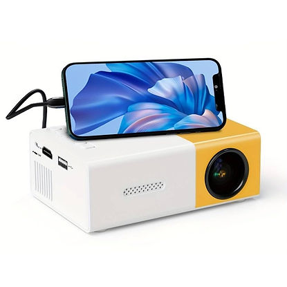 Smart Portable Mini Projector YG-300: 4K