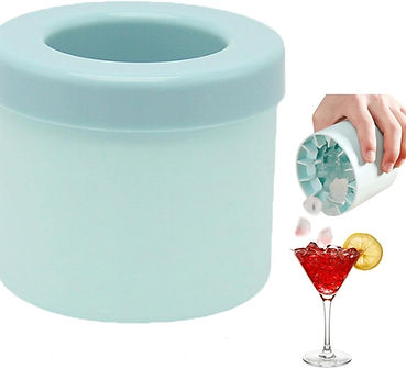 Silicone Ice Cube Maker Cup