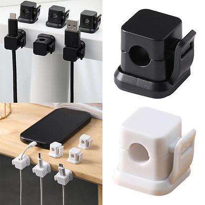 Magnetic Cable Clips Organizer Set – 6PC