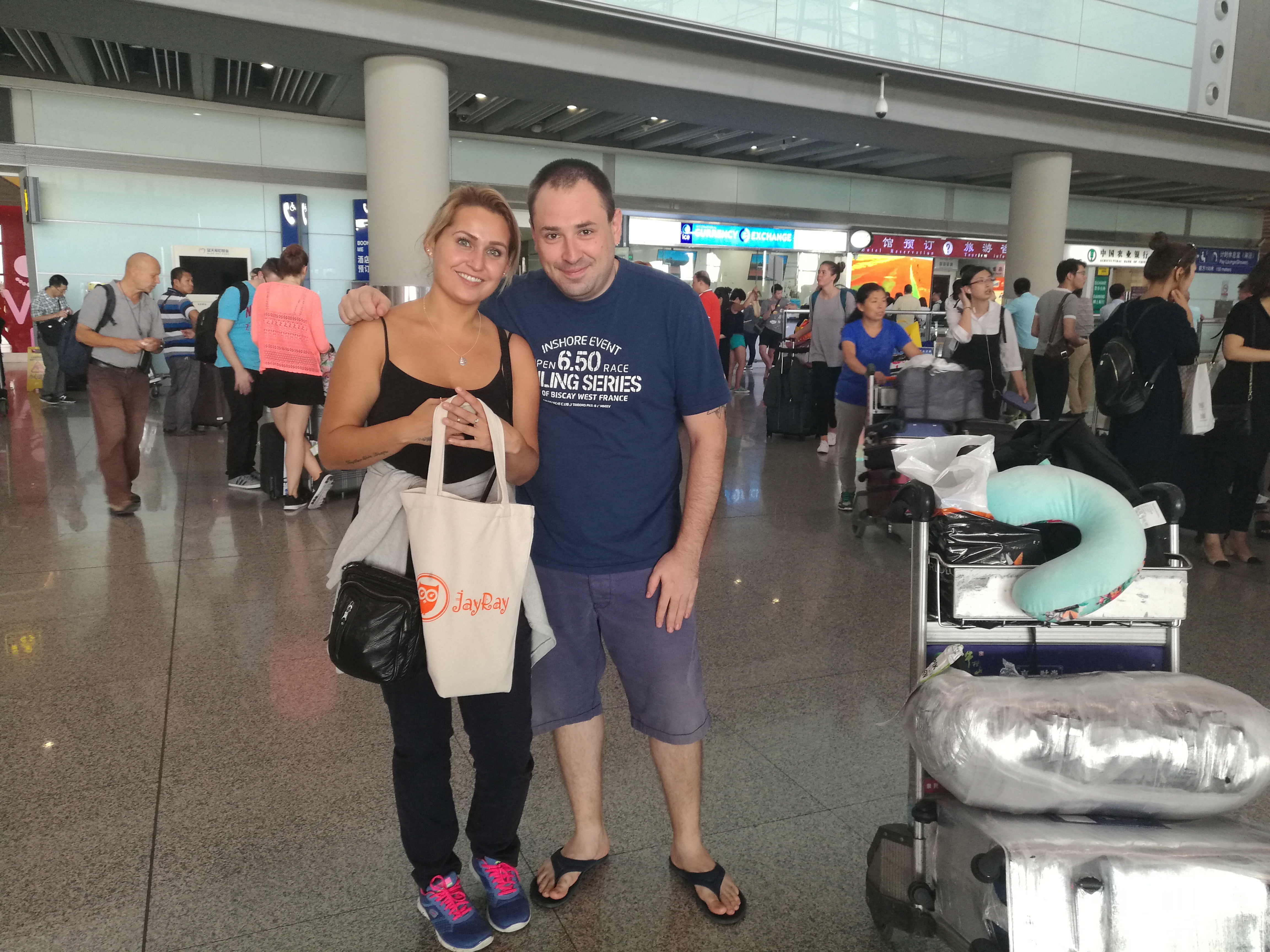 in the airport